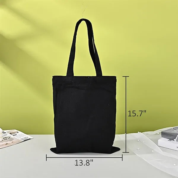 Large Capacity Canvas Tote Bag for Work Travel Shopping