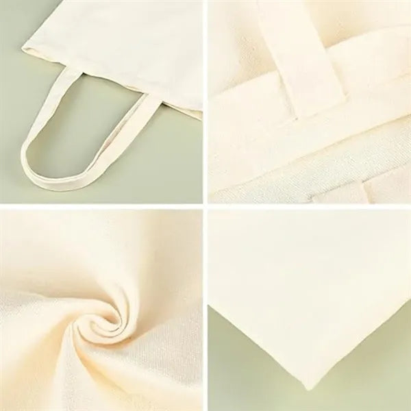 Large Capacity Canvas Tote Bag for Work Travel Shopping