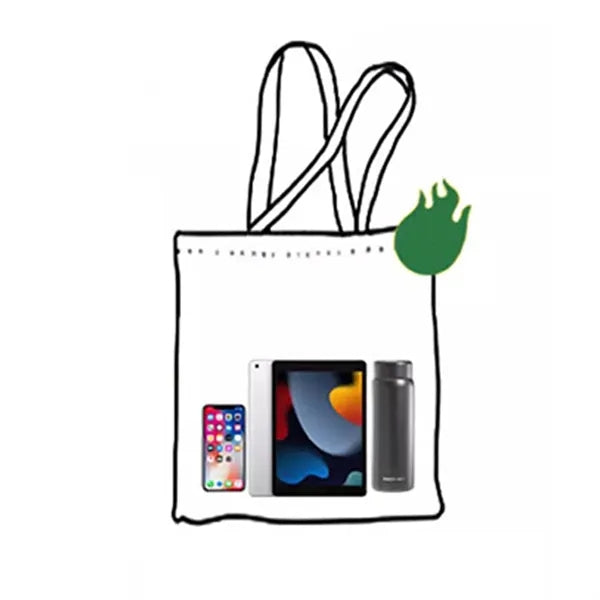 Large Capacity Canvas Tote Bag for Work Travel Shopping