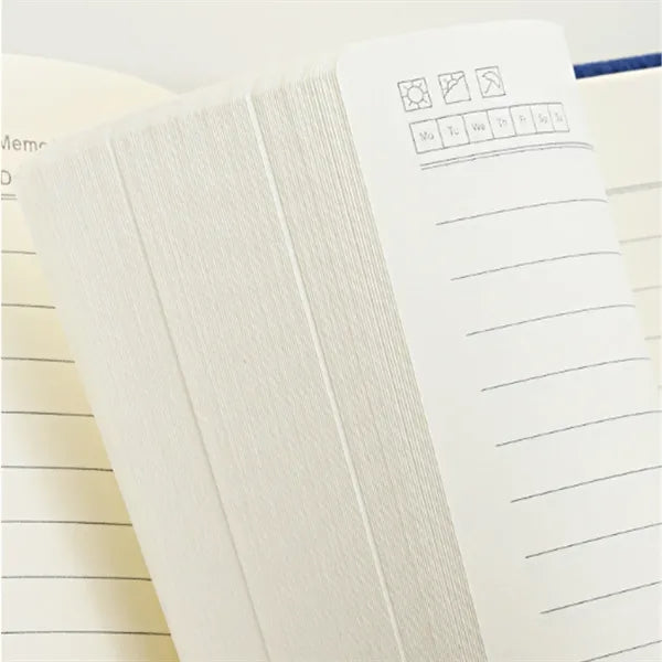 Eco Kraft Paper Sticky Notebook with Pen Holder
