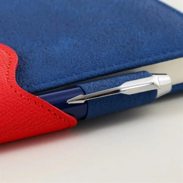 Eco Kraft Paper Sticky Notebook with Pen Holder