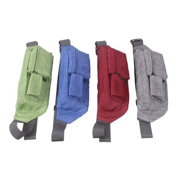 Multi Pocket Waist Bag with Adjustable Strap