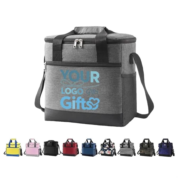 15L Leakproof Insulated Cooler Bag Oxford Fabric for Storage