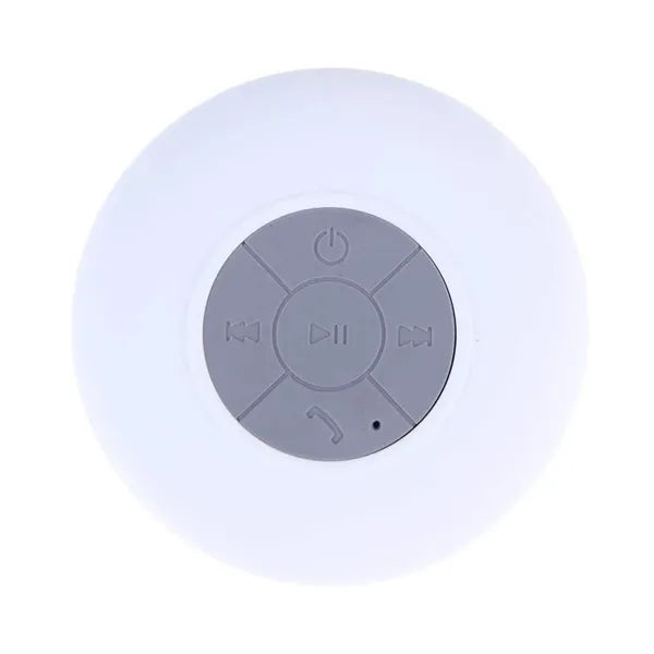 IPX4 Waterproof Bathroom Bluetooth Speaker with LED Light