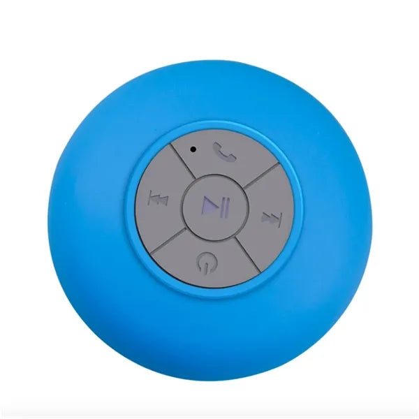 IPX4 Waterproof Bathroom Bluetooth Speaker with LED Light