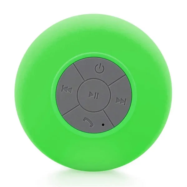IPX4 Waterproof Bathroom Bluetooth Speaker with LED Light