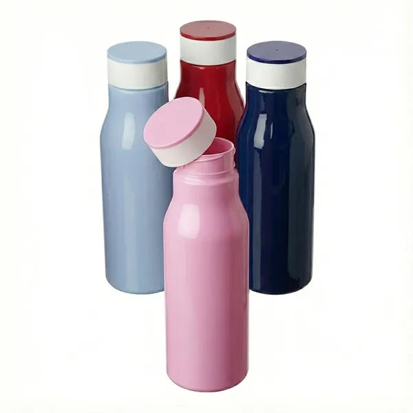 Soft Plastic Water Bottle with Twist-Off Cap, 25 oz.