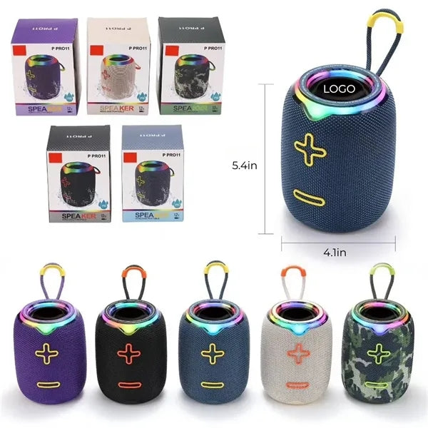 Portable Bluetooth 5.3 Speaker IPX4 Waterproof 1200mAh NFC