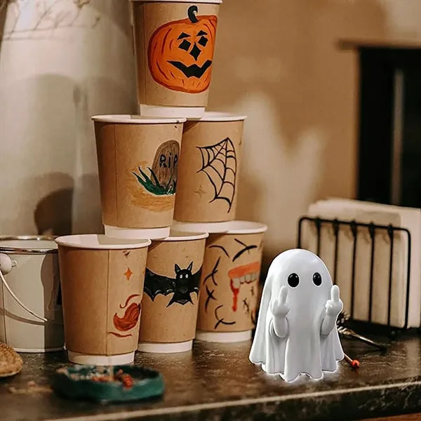 Halloween Ghost Resin Craft Ornaments