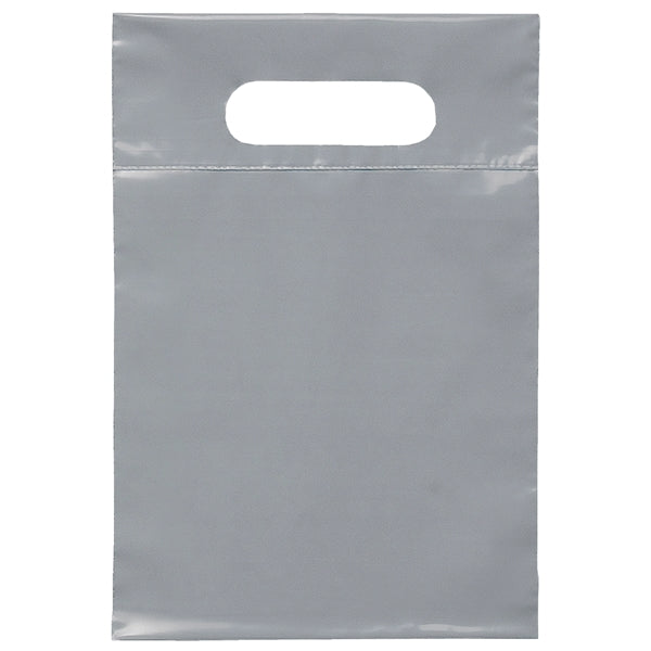 7W x 10 1/2H Die Cut Handle Bag - Flexo Ink Print