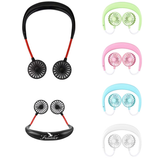 Mini USB Fan Neckband Sports