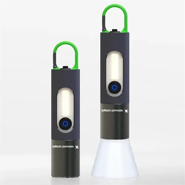 Waterproof Telescopic flashlight with hook