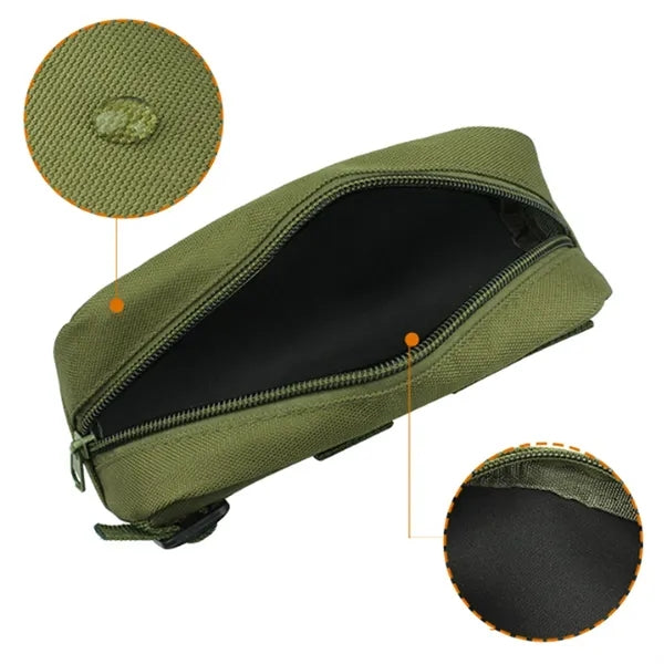 Zippered Pencil Case Organizer for Office and School