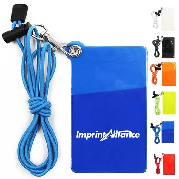 Waterproof Phone Pouch with Adjustable Lanyard