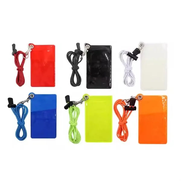 Waterproof Phone Pouch with Adjustable Lanyard