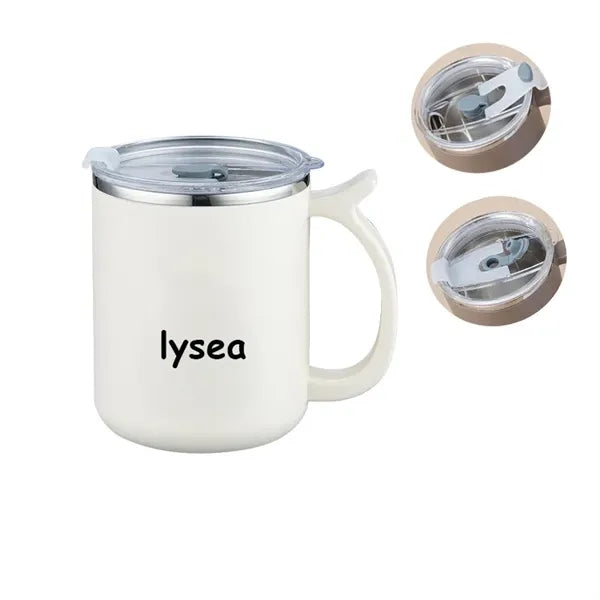 304 stainless steel double-layer insulated office mug