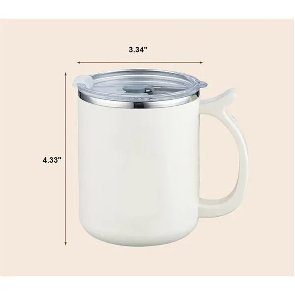 304 stainless steel double-layer insulated office mug