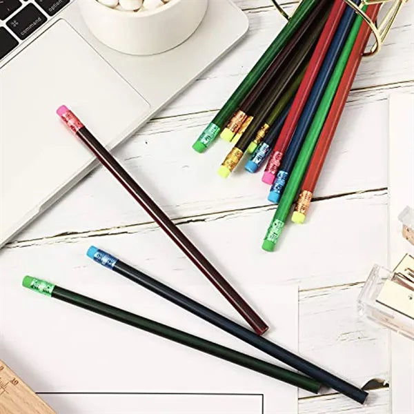 Color Changing Mood Pencil with Eraser Wooden Heat Activated