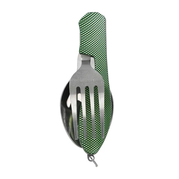 Folding Camping Utensils Cutlery Set