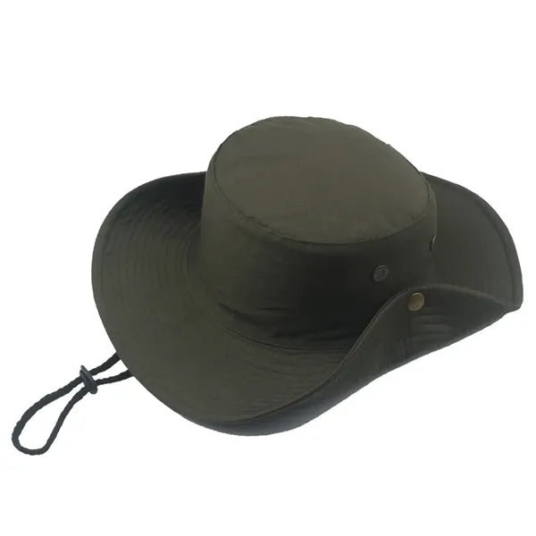 Cotton Bucket Hat with string