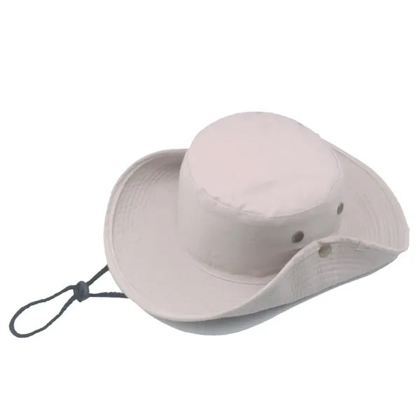 Cotton Bucket Hat with string