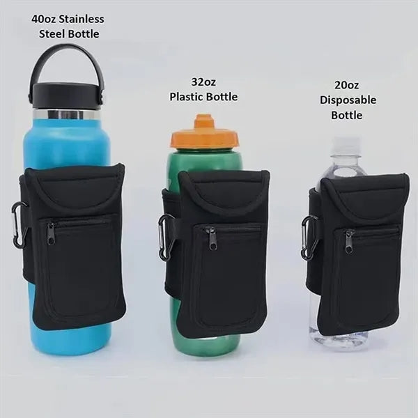 Gym Mate Magnetic Water Bottle Sleeve Pouch