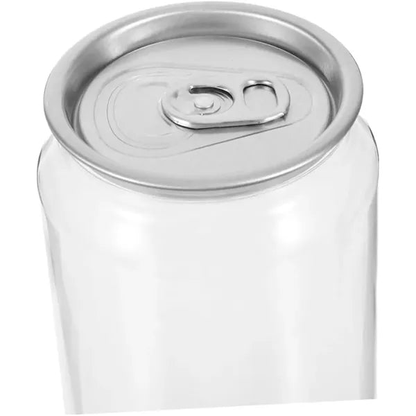 Transparent Juice Bottle Easy Open Lid Plastic Can