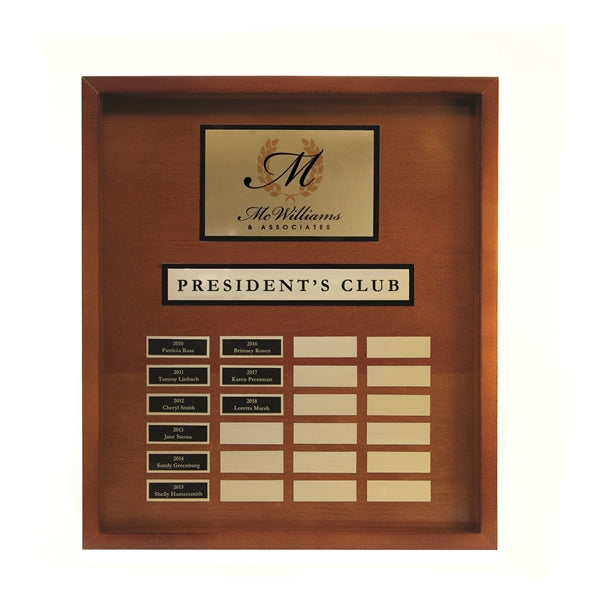 Perpetual Tradition Plaque
