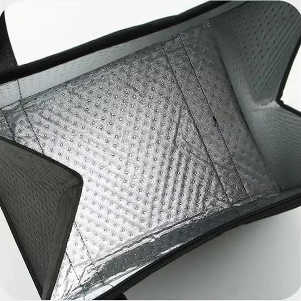 Large Insulate Cooler Zipper Tote Bag