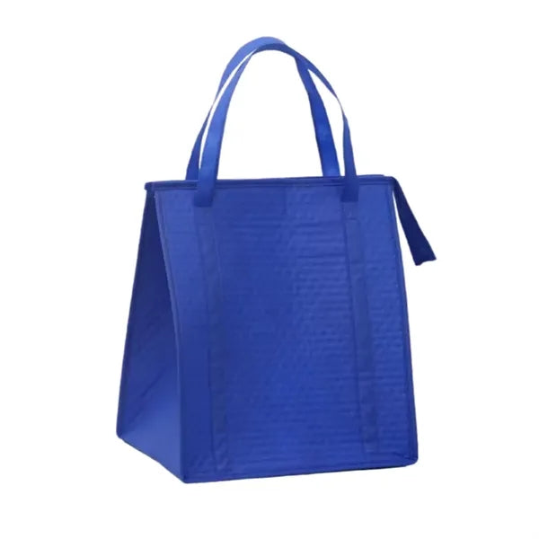 Large Insulate Cooler Zipper Tote Bag