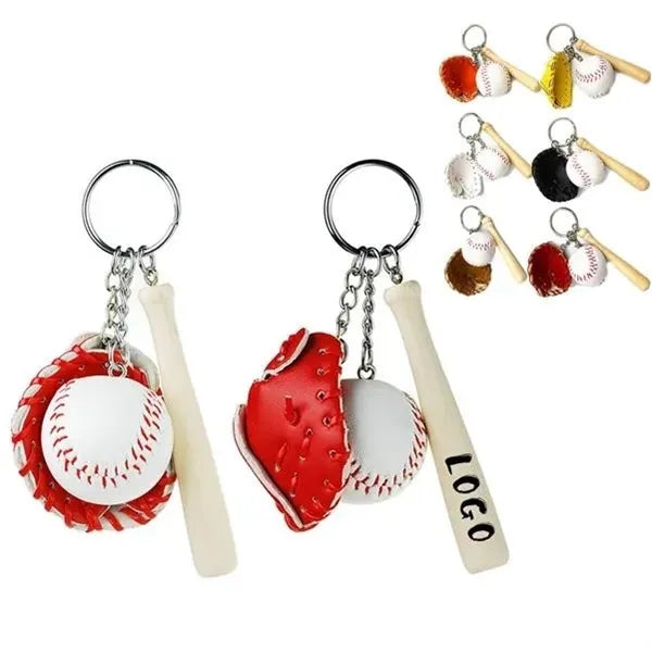 Baseball Key Chain