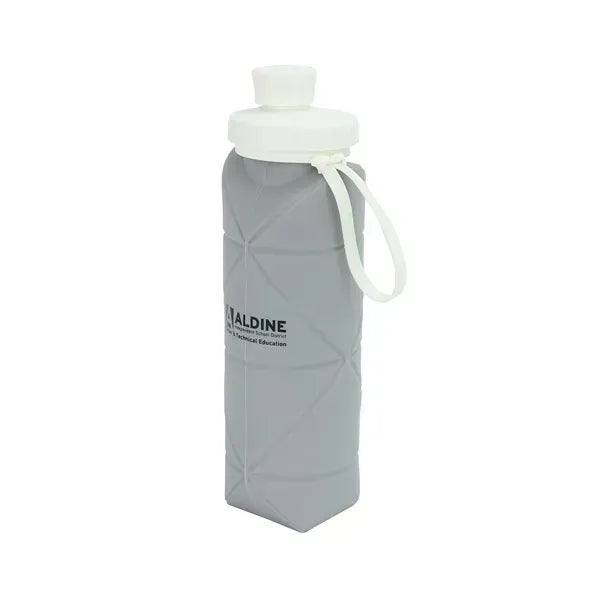 20 oz. Collapsible Silicone Water Bottle