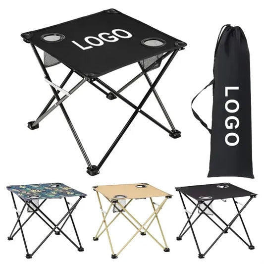Factory Custom logo Camping Table Foldable Camping Chairs