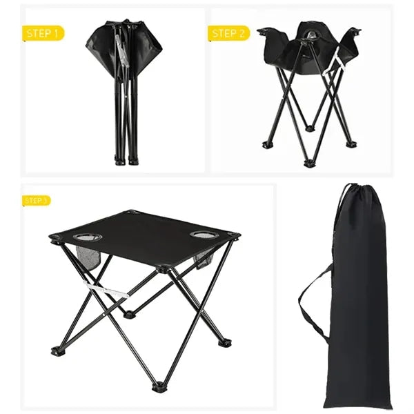 Factory Custom logo Camping Table Foldable Camping Chairs