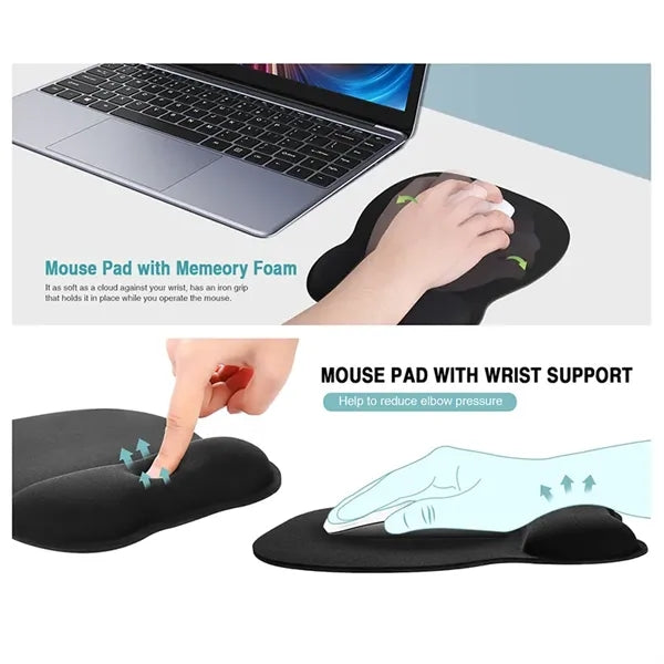 Ergonomic Pad with Comfortable Wrist Rest
