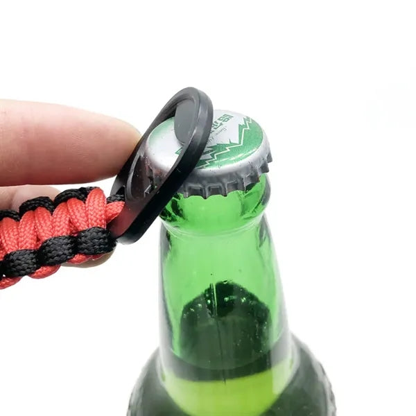 4" 1 Multifunctional Outdoor Tools Braided Keychain