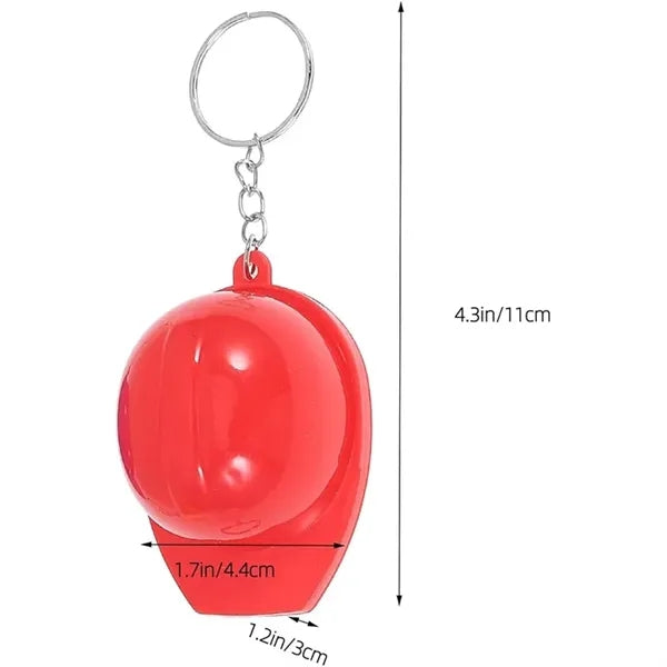 Mini Hard Hat Bottle Opener Keychain