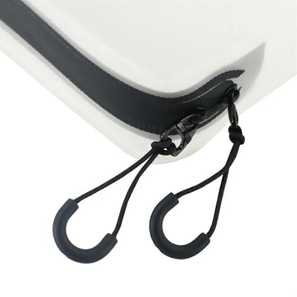 Clear TPU Double Zipper Cosmetic Bag