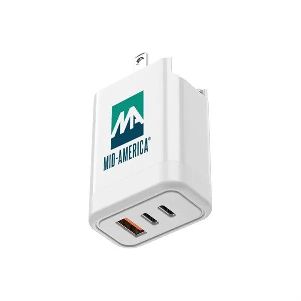 TriCharge 65W Wall Charger