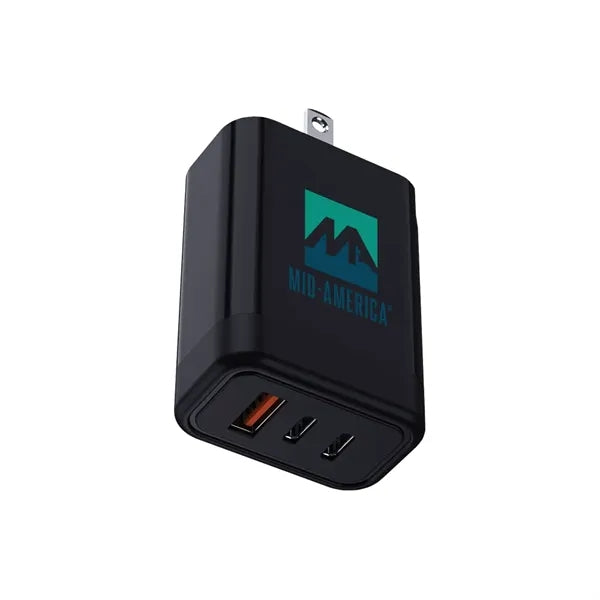 TriCharge 65W Wall Charger