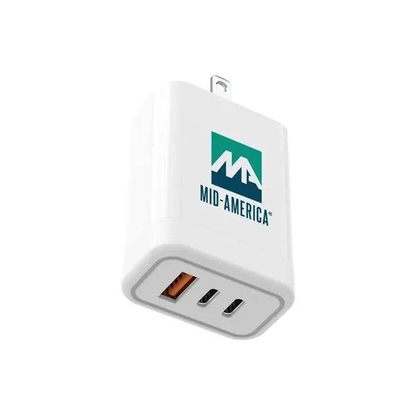 TriCharge 65W Wall Charger