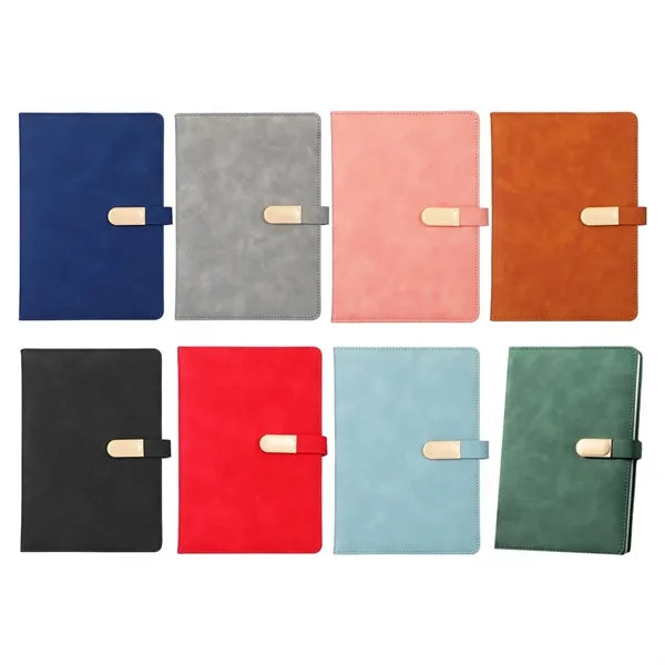 A5 PU Leather Business Notebook with Pen Loop