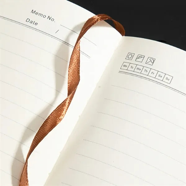 A5 PU Leather Business Notebook with Pen Loop
