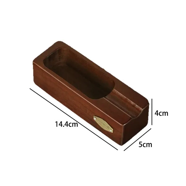 Wooden Cigar Ashtray with Single Rest Slot