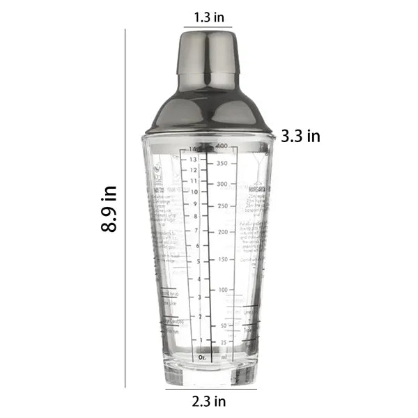 Cocktail Shaker with Scale