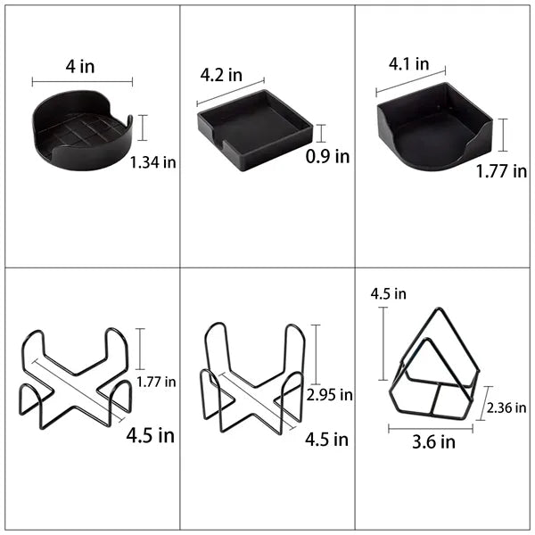 Coasters with Holder