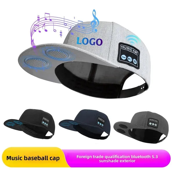 MOQ Outdoor Hat With Wireless Speakers Music Baseball Cap