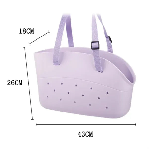 Waterproof EVA Perforated Pet Carrier Tote Bag
