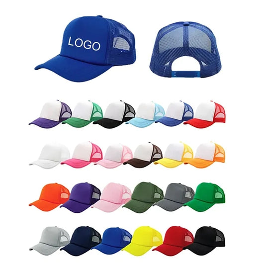 Unisex Grid Truck Driver Cap
