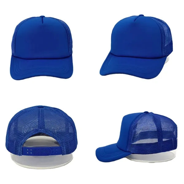 Unisex Grid Truck Driver Cap